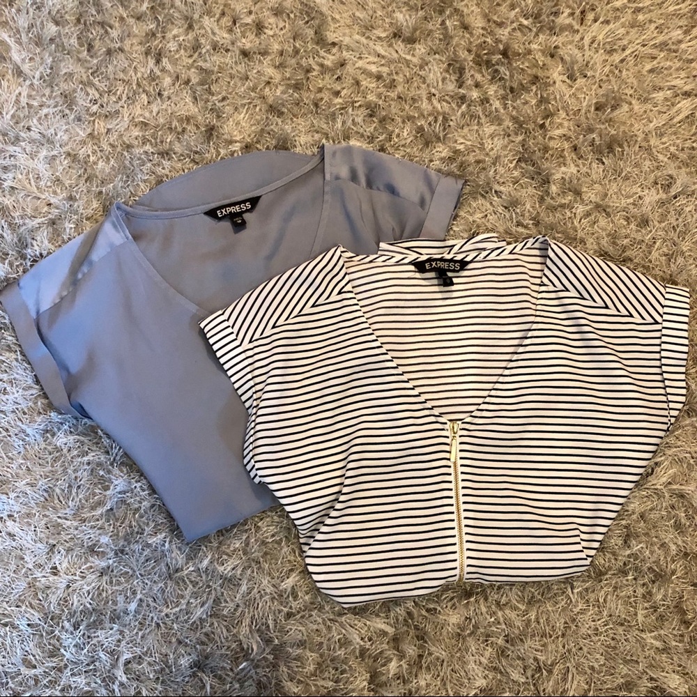 2 in 1! Express XS T-shirts. Excellent condition